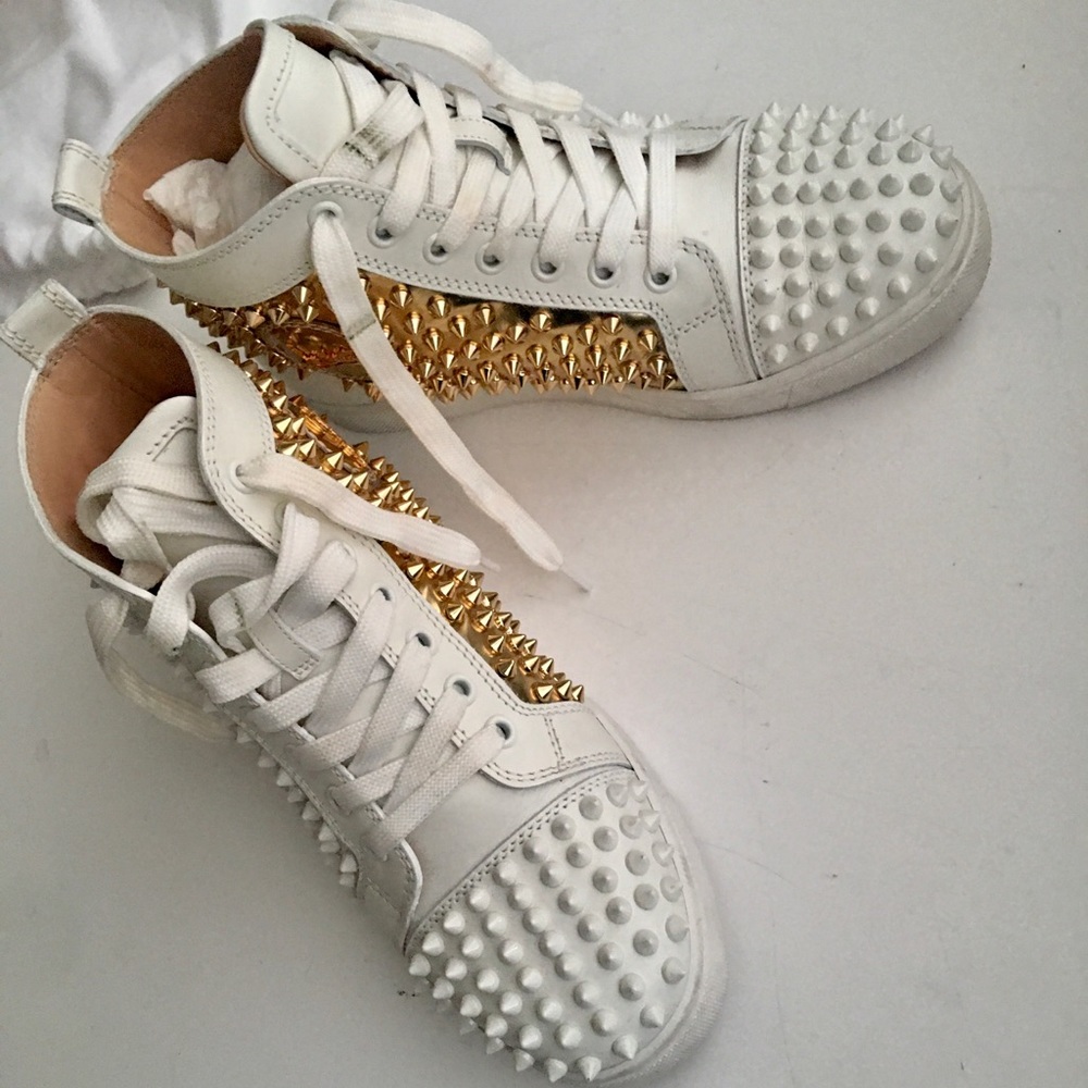 Christian Louboutin Sneakers | Louis Spikes Flat - Picture 5 of 16